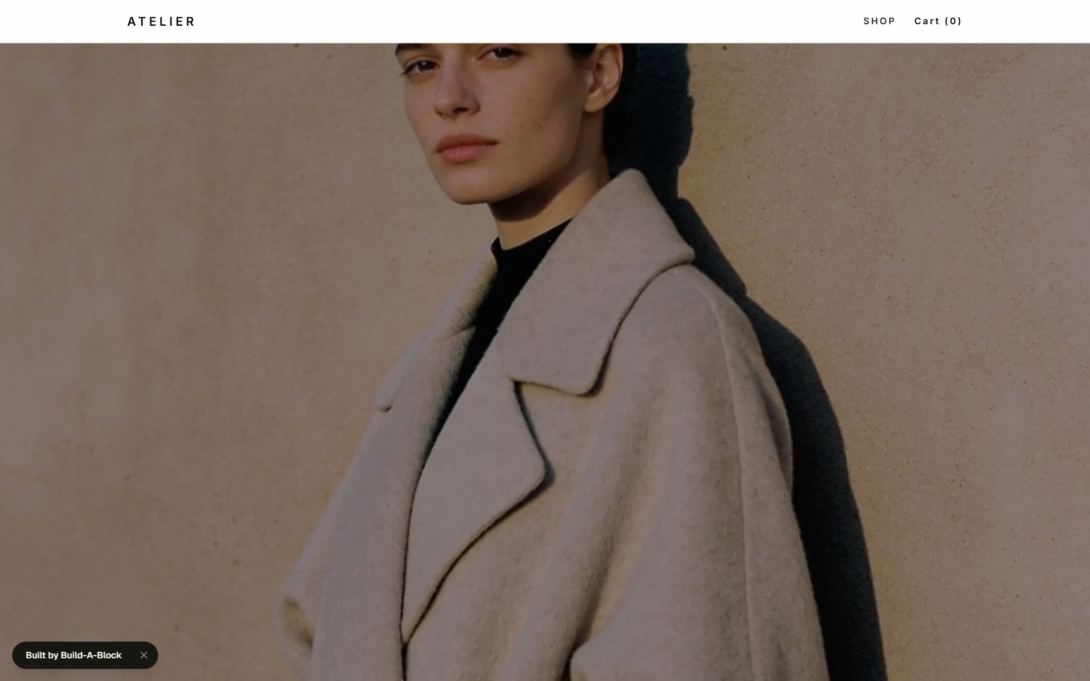 atelier demo homepage