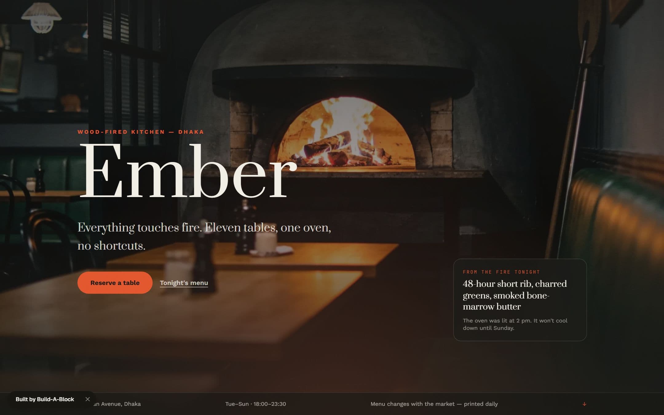 ember demo homepage