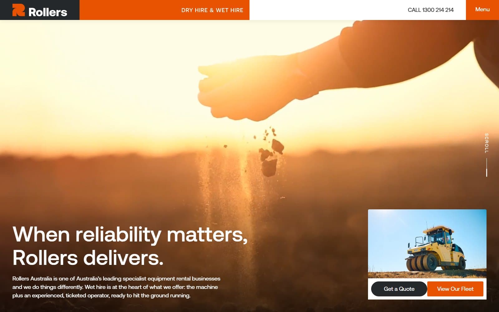 ROLLERS homepage