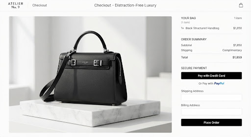 Structured Leather Tote